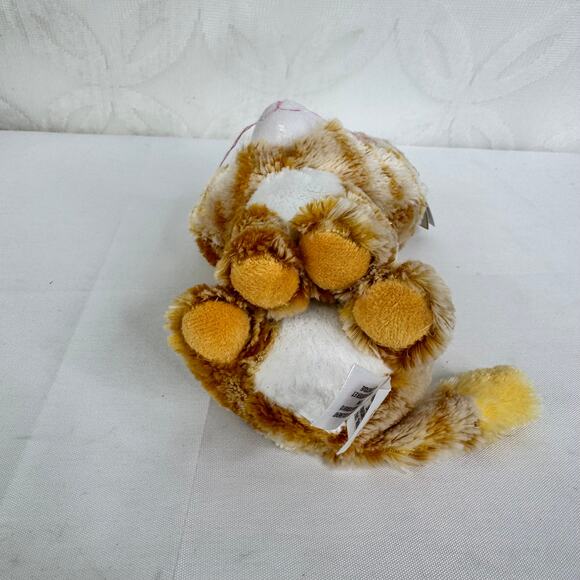 5 for $25| TY Beanie Boos TABITHA the Cat w/ Glitter Eyes 6" Beanbag Plush Toy - Picture 4 of 6